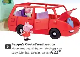 Top1Toys Peppa's Grote Familieauto aanbieding