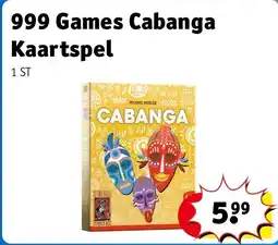 Kruidvat 999 Games Cabanga Kaartspel aanbieding