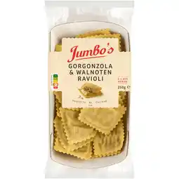 Jumbo Jumbo's Verse Pasta Ravioli Gorgonzola & Walnoten 250 g aanbieding