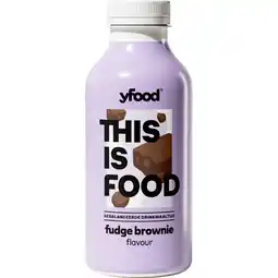Jumbo YFood Drinkmaaltijd Fudge Brownie 500ML aanbieding