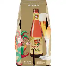 Jumbo Brugse Zot - Belgisch Blond - Fles - 4 x 330ML aanbieding