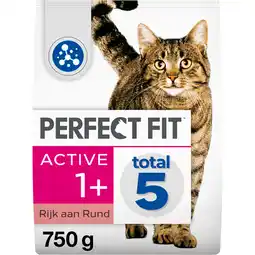 Jumbo Perfect Fit - Adult - Active - Kattenbrokken - Rund - 750g aanbieding