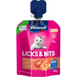 Jumbo Licks & Bits - Kaas, Garnaal & Tomaat 60g aanbieding