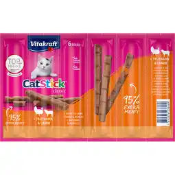 Jumbo Vitakraft Kalkoen stick 6 st aanbieding