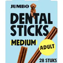 Jumbo Jumbo Dental Sticks Adult Medium 28 Stuks aanbieding