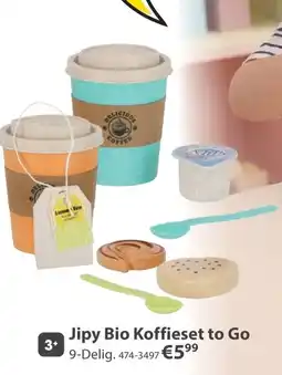 Top1Toys Jipy bio koffieset to go aanbieding