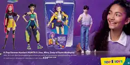 Top1Toys K-pop demon hunters huntr/x jinu, mira, zoey of rumi modepop aanbieding