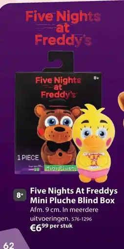 Top1Toys Five nights at freddys mini pluche blind box aanbieding
