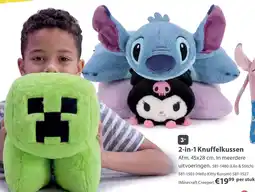 Top1Toys 2-in-1 Knuffelkussen aanbieding