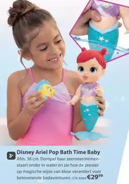 Top1Toys Disney ariel pop bath time baby aanbieding