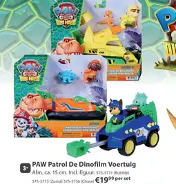 Top1Toys Paw patrol de dinofilm voertuig aanbieding