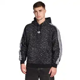 Foot Locker Adidas Graphics Hoodies Heren - Zwart - Maat XL - Katoen Fleece aanbieding