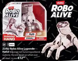 Top1Toys Zuru robo alive lopende hand aanbieding