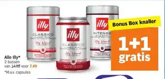 Albert Heijn Alle illy* aanbieding