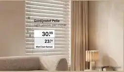 Karwei Gordijnstof Pelle aanbieding