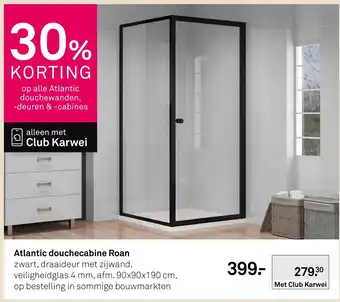Karwei Atlantic douchecabine roan aanbieding