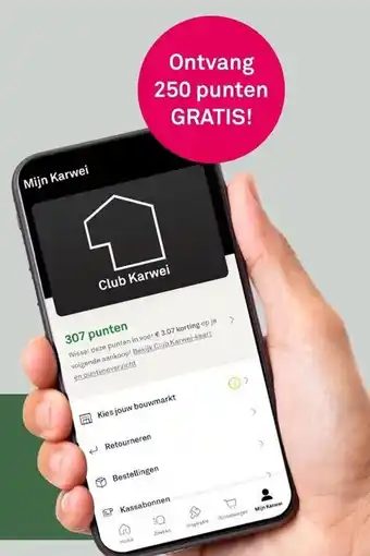 Karwei Club Karwei aanbieding