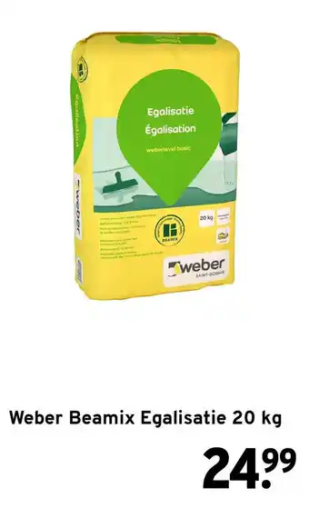 GAMMA weber beamix egalisatie aanbieding