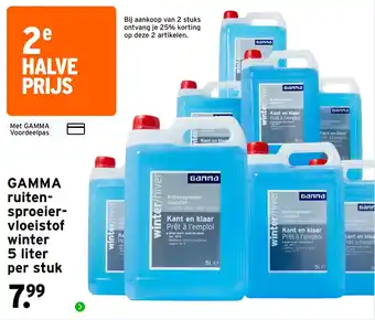 GAMMA gamma ruiten-sproeier-vloeistof winter aanbieding