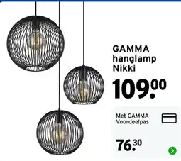 GAMMA gamma hanglamp nikki aanbieding