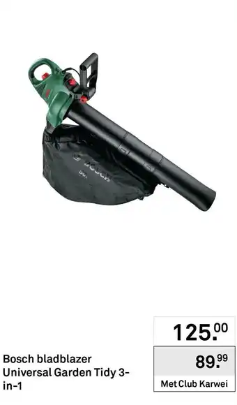 Karwei Bosch bladblazer Universal Garden Tidy 3-in-1 aanbieding