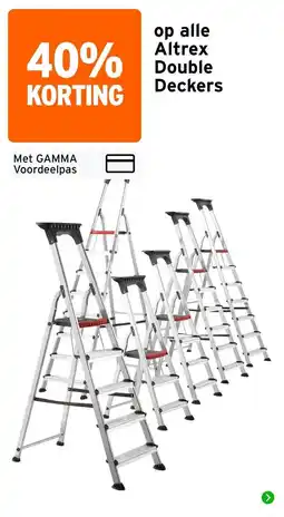 GAMMA Altrex Double Deckers aanbieding