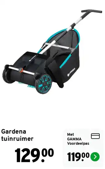 GAMMA Gardena tuinruimer aanbieding
