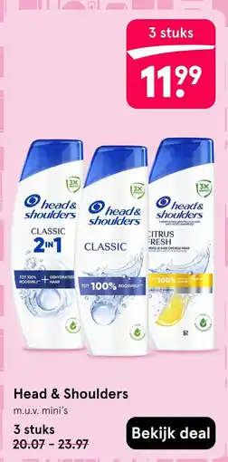 Etos Head & Shoulders aanbieding