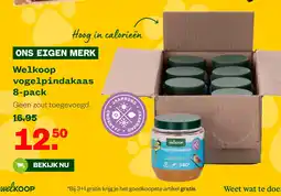 Welkoop Welkoop vogelpindakaas aanbieding