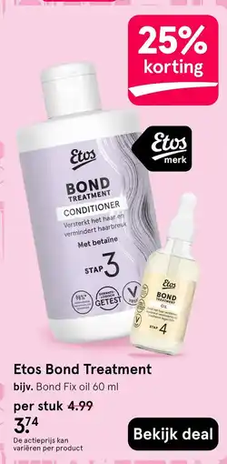 Etos Etos Bond Treatment aanbieding