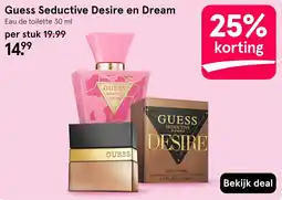 Etos Guess Seductive Desire en Dream aanbieding
