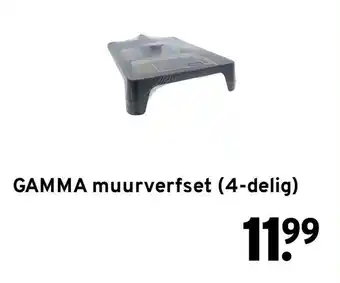 GAMMA GAMMA muurverfset aanbieding