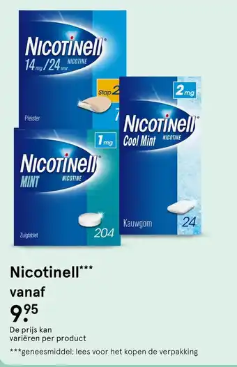 Etos Nicotinell aanbieding