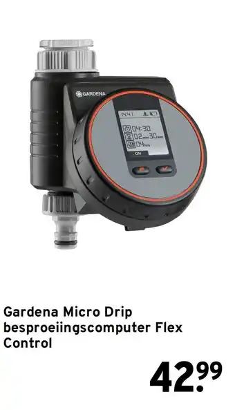 GAMMA Gardena Micro Drip besproeiingscomputer Flex Control aanbieding