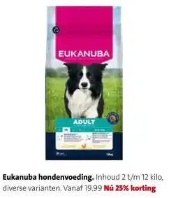 Intratuin Eukanuba hondenvoeding aanbieding