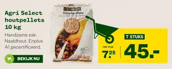 Welkoop Agri Select houtpellets aanbieding