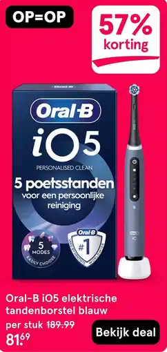 Etos Oral-B iO5 aanbieding