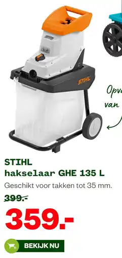 Welkoop STIHL hakselaar GHE 135 L aanbieding