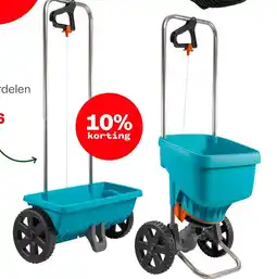 Welkoop GARDENA zaaiwagen aanbieding