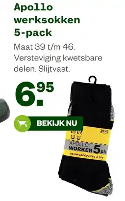 Welkoop Apollo werksokken aanbieding