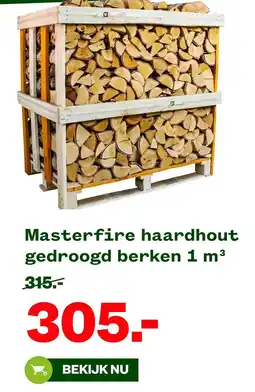 Welkoop Masterfire haardhout aanbieding