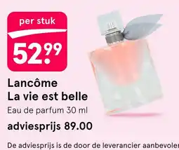 Etos Lancôme La vie est belle aanbieding