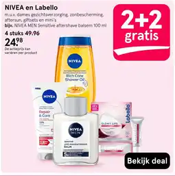 Etos NIVEA en Labello aanbieding