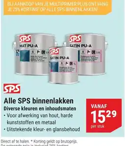 Pontmeyer SPS binnenlakken aanbieding