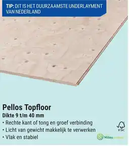 Pontmeyer Pelllos Topfloor aanbieding