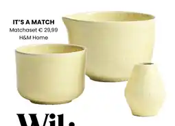 Albert Heijn H&M Home Matchaset It's a Match aanbieding