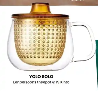 Eenpersoons Theepot Yolo Solo