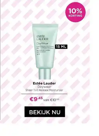 ICI Paris XL Estée Lauder Daywear Sheer Tint Release Moisturizer 10% Korting 15ml aanbieding