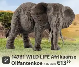 Top1Toys Wild Life Afrikaanse Olifantenkoe aanbieding