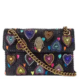 Wehkamp Kurt Geiger crossbody tas Kensington met strass zwart/multi aanbieding